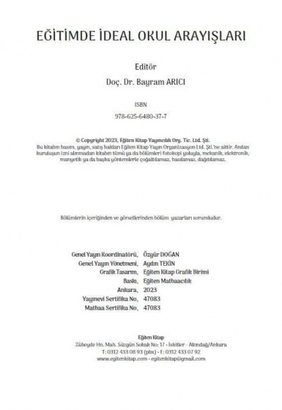 EĞİTİMDE İDEAL OKUL ARAYIŞLARI