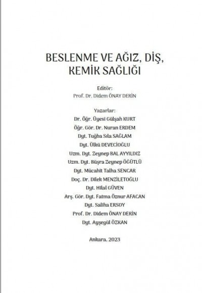 BESLENME VE AĞIZ, DİŞ, KEMİK SAĞLIĞI