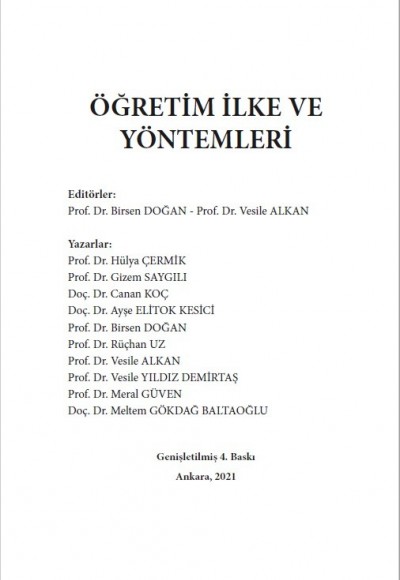 ÖĞRETİM İLKE VE YÖNTEMLERİ