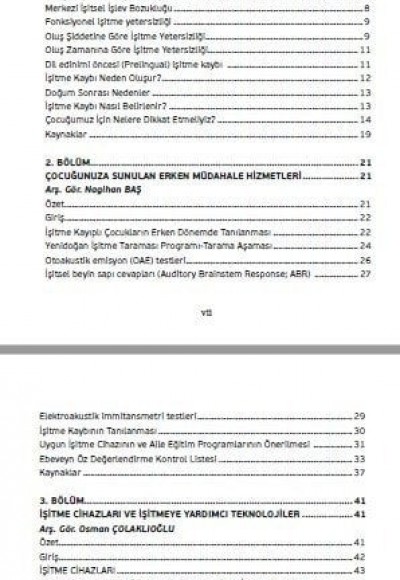 İŞİTME YETERSİZLİĞİ: Özel Gereksinimli Çocuğu Olan Anne - Baba El Kitabı Serisi