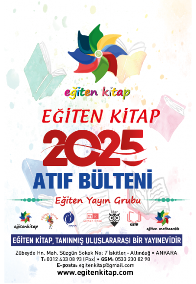 EĞİTEN KİTAP 2025 ATIF BÜLTENİ -  ATIF İNDEKSİ