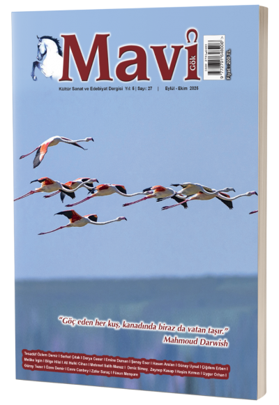 MAVİ GÖK SAYI: 27 KÜLTÜR - SANAT - EDEBİYAT DERGİSİ