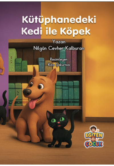 KÜTÜPHANEDEKİ KEDİ İLE KÖPEK - Nilgün Cevher Kalburan