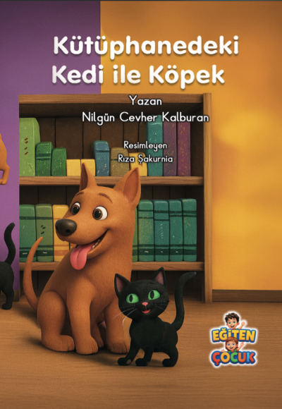 KÜTÜPHANEDEKİ KEDİ İLE KÖPEK - Nilgün Cevher Kalburan
